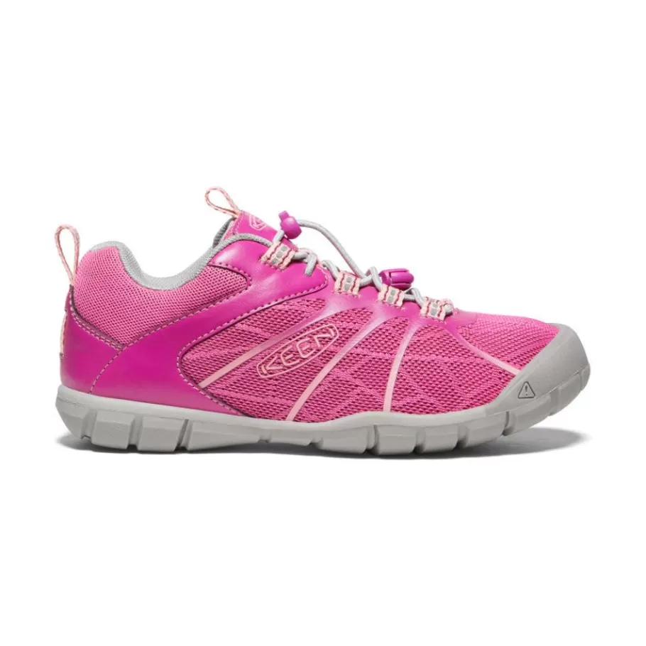 Kids KEEN Shoes-Big Kids' Chandler 2 Cnx Sneaker | Festival Fuchsia/Ibis Rose