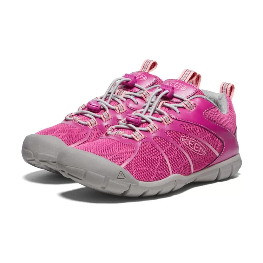 Kids KEEN Shoes-Big Kids' Chandler 2 Cnx Sneaker | Festival Fuchsia/Ibis Rose