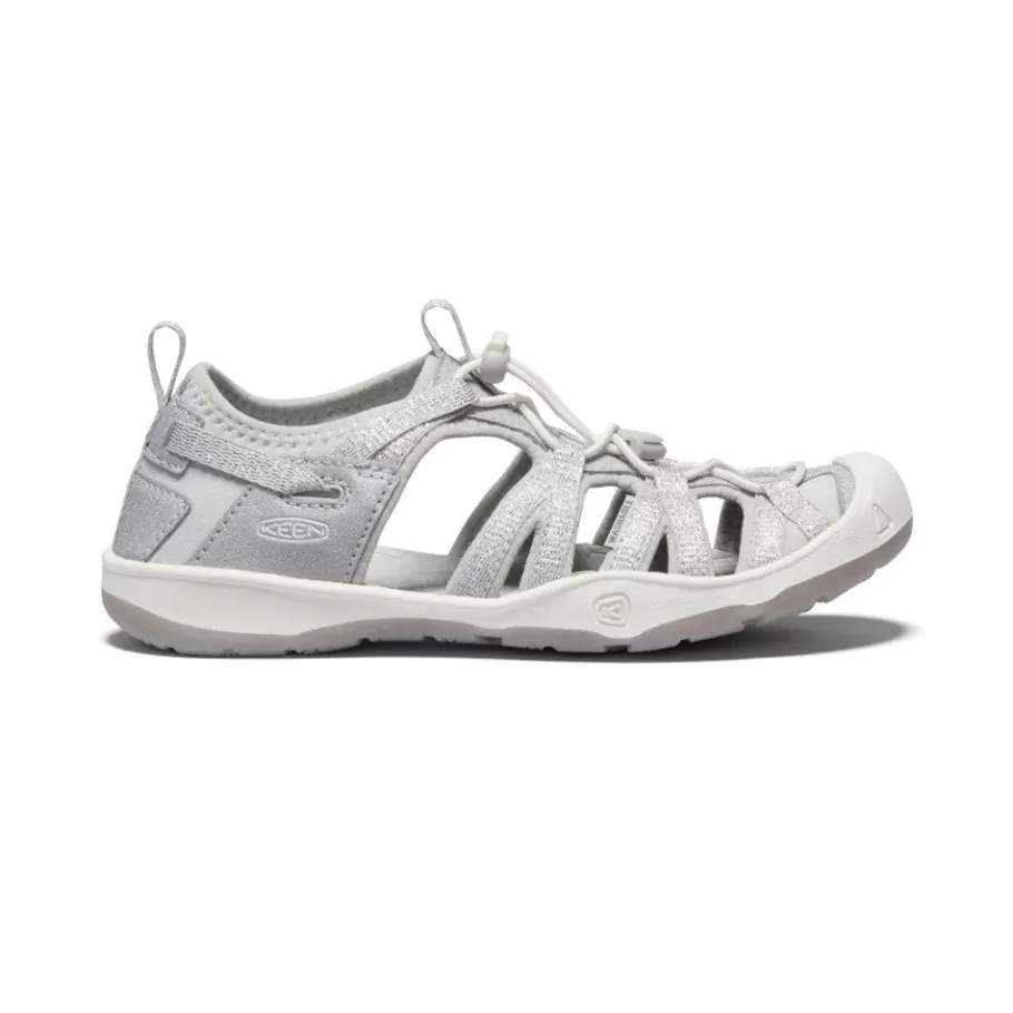 Kids KEEN Sandals-Big Kids' Moxie Sandal | Silver