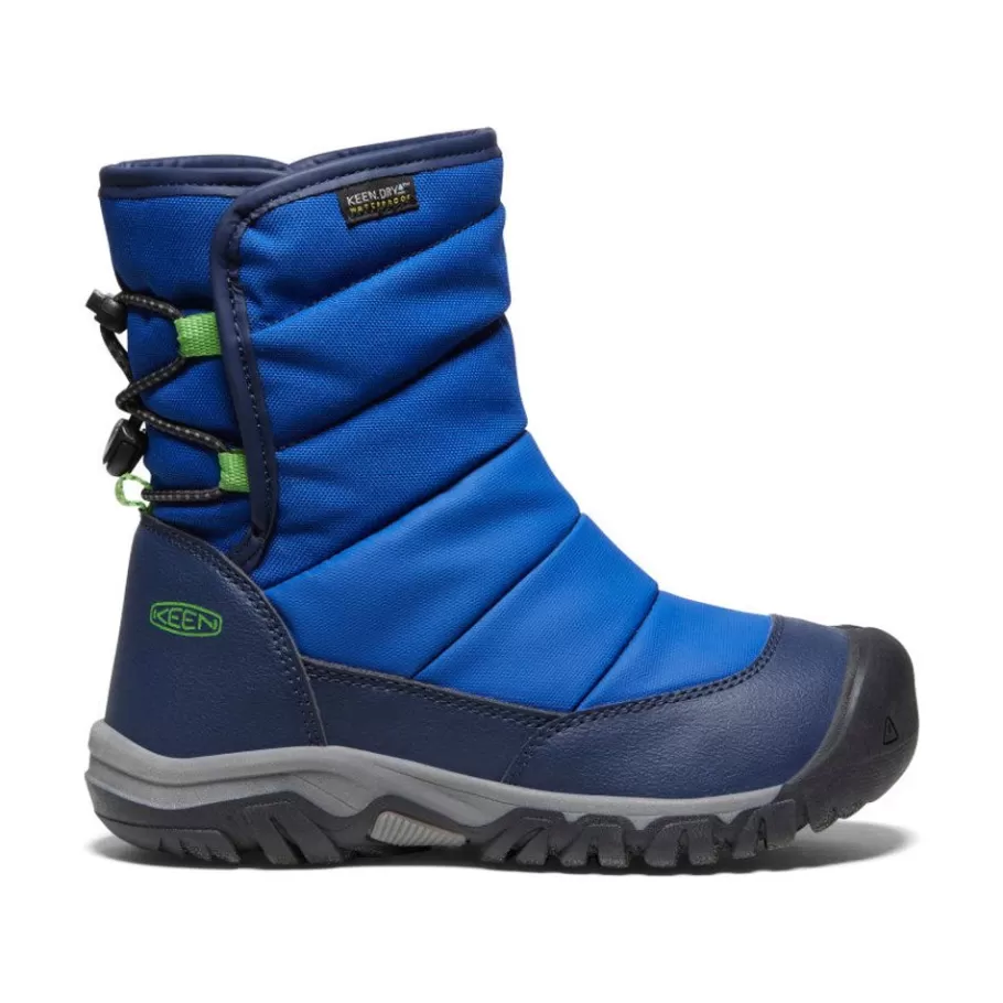 Kids KEEN Boots-Big Kids' Puffrider Waterproof Winter Boot | Naval Academy/Surf