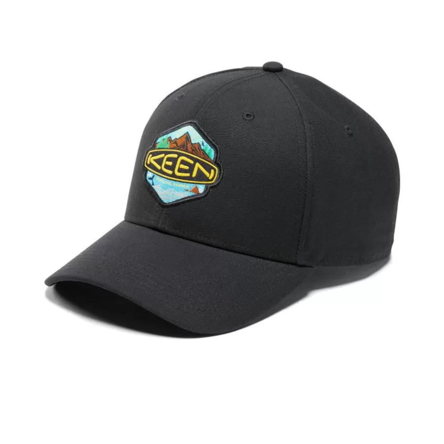 Women KEEN Accessories- Badge Hat | Black