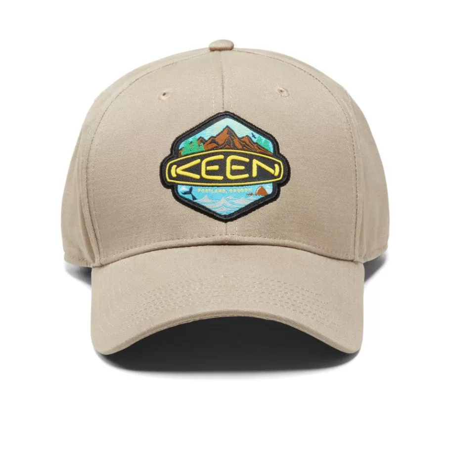 Women KEEN Accessories- Badge Hat | Tan