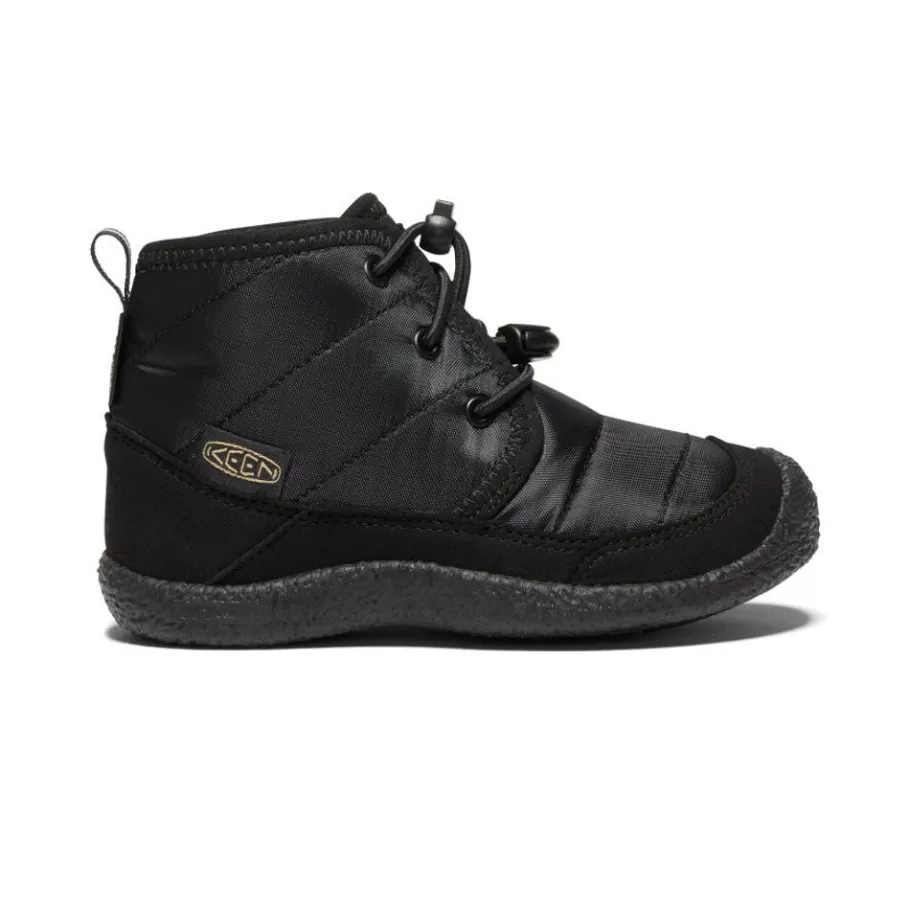 Kids KEEN Boots-Little Kids' Howser Ii Waterproof Chukka | Black/Black