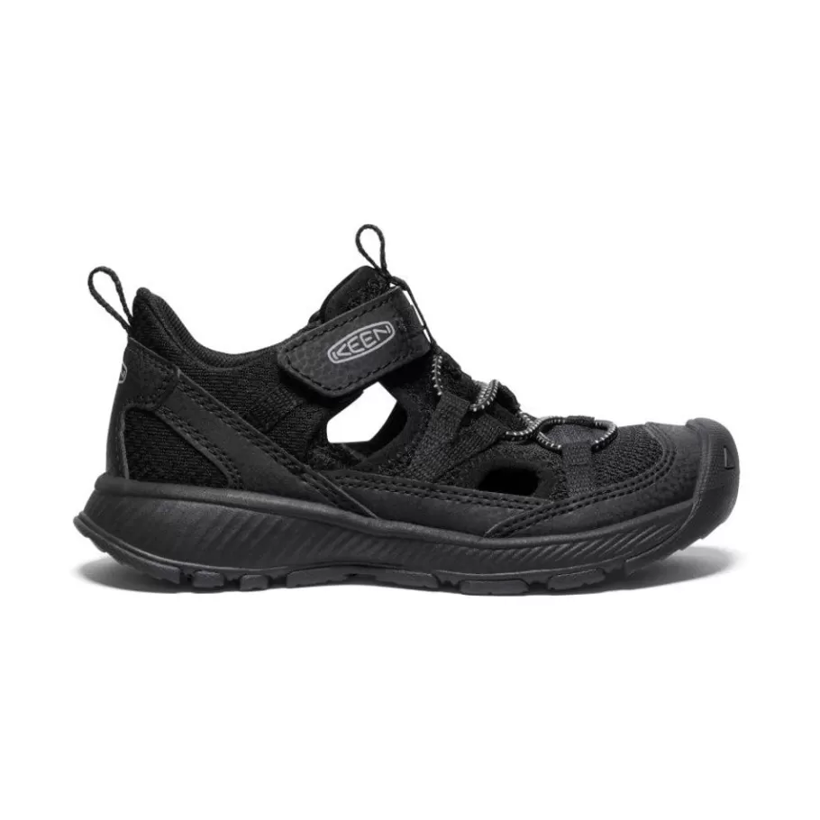 Kids KEEN Sandals-Little Kids' Motozoa Sandal | Black/Alloy