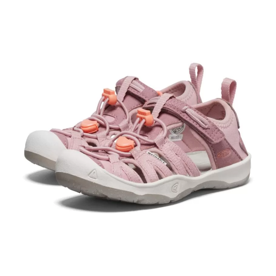 Kids KEEN Sandals-Little Kids' Moxie Sandal | Nostalgia Rose/Papaya Punch