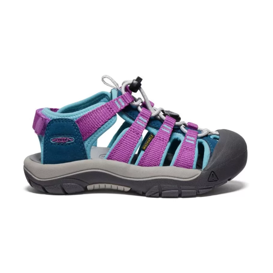 Kids KEEN Sandals-Little Kids' Newport Boundless Sandal | Legion Blue/Willowherb