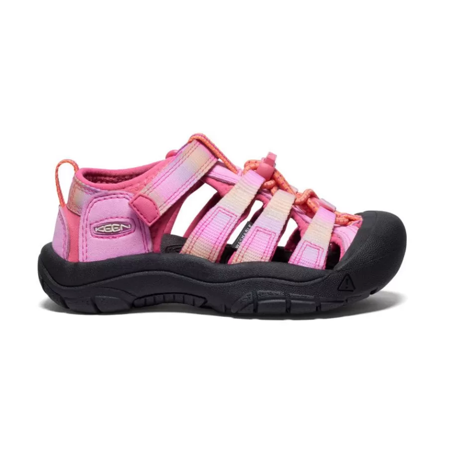 Kids KEEN Sandals-Little Kids' Newport H2 | Hot Pink/Pastel Lavender