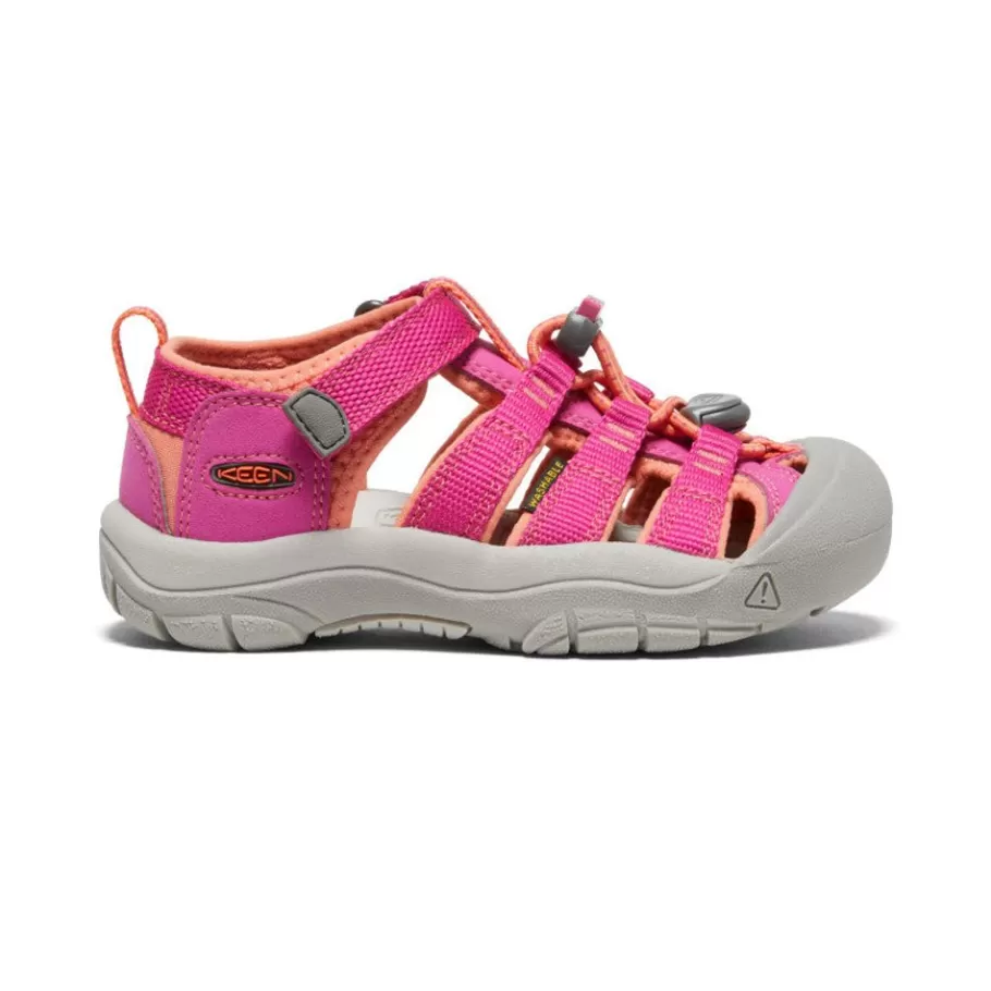 Kids KEEN Sandals-Little Kids' Newport H2 | Very Berry/Fusion Coral