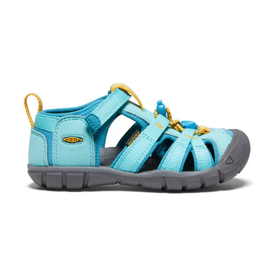 Kids KEEN Sandals-Little Kids' Seacamp Ii Cnx | Ipanema/Fjord Blue