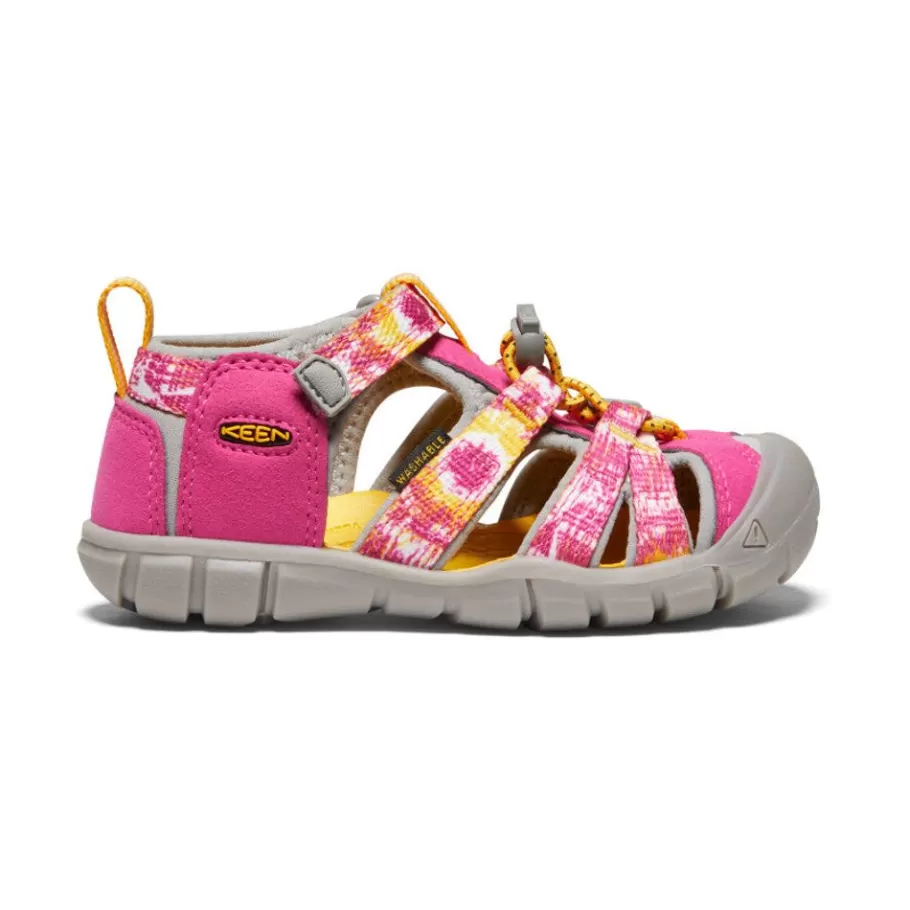 Kids KEEN Sandals-Little Kids' Seacamp Ii Cnx | Multi/ Yellow