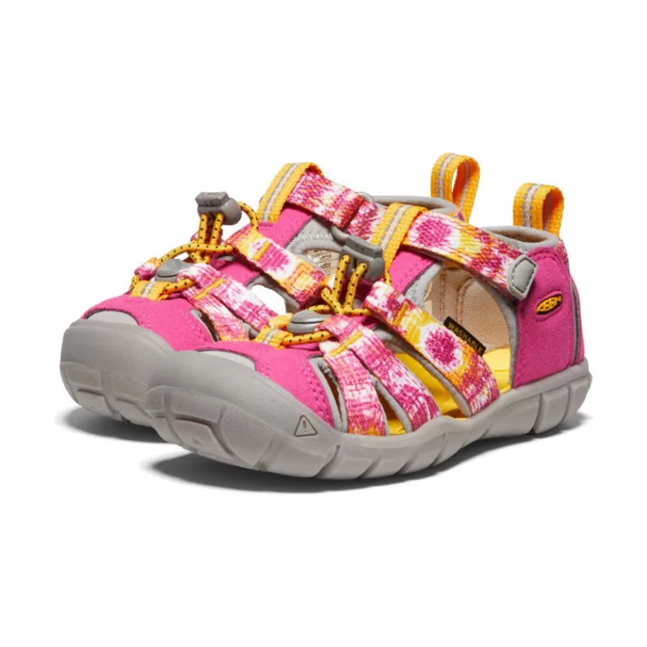 Kids KEEN Sandals-Little Kids' Seacamp Ii Cnx | Multi/ Yellow