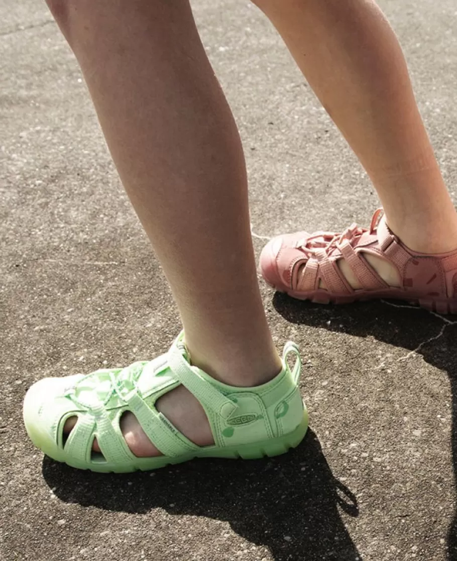 Kids KEEN Sandals-Little Kids' Seacamp Ii Cnx Sandal X Namuk | Dark Rose