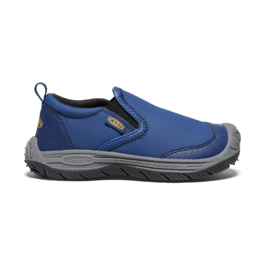 Kids KEEN Slip-Ons-Little Kids' Speed Hound Slip-On | Blue Depths/Black