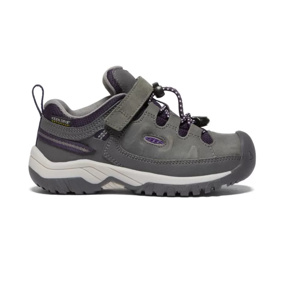 Kids KEEN Shoes-Little Kids' Targhee Waterproof Shoe | Magnet/Tillandsia Purple