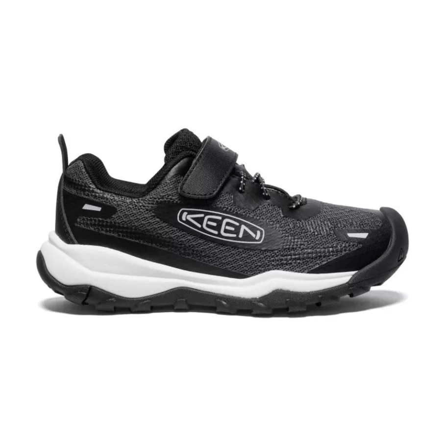 Kids KEEN Shoes-Little Kids' Wanduro Speed Hiking Shoe | Black/Vapor