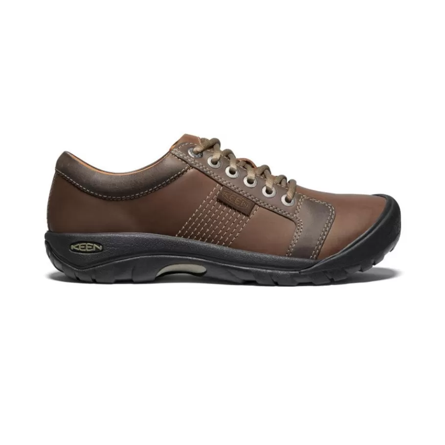 Men KEEN Shoes-Men'S Austin | Chocolate Brown