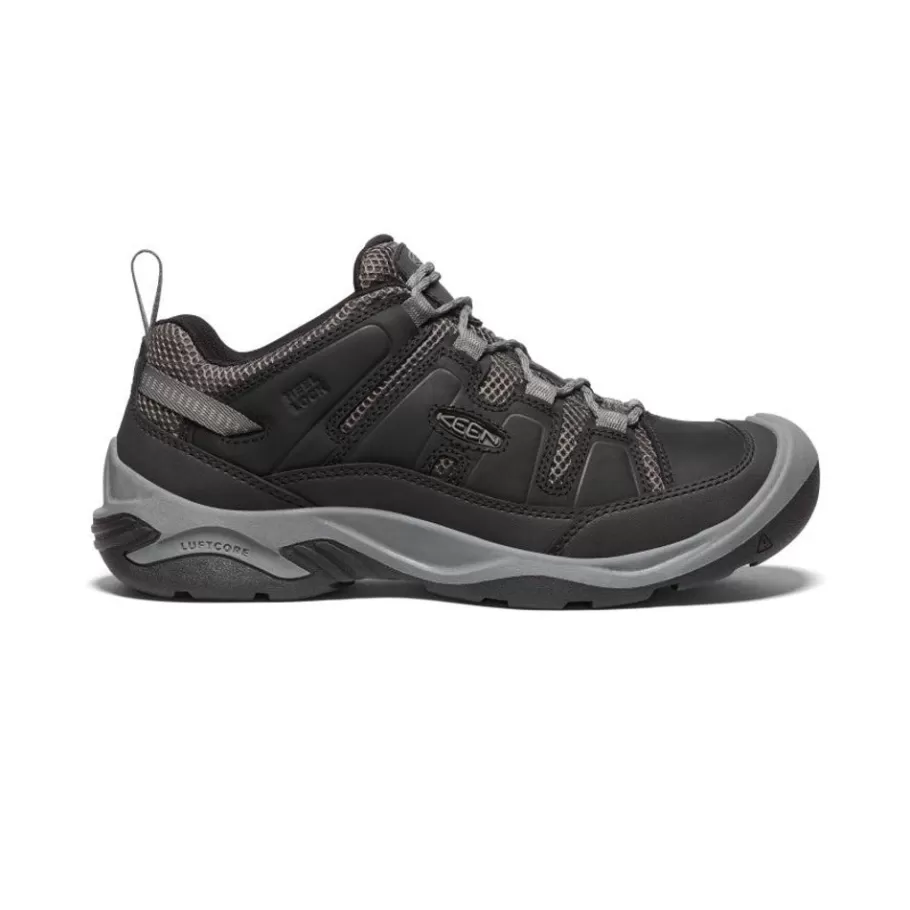 Men KEEN Shoes-Men'S Circadia Vent Shoe | Black/Steel Grey