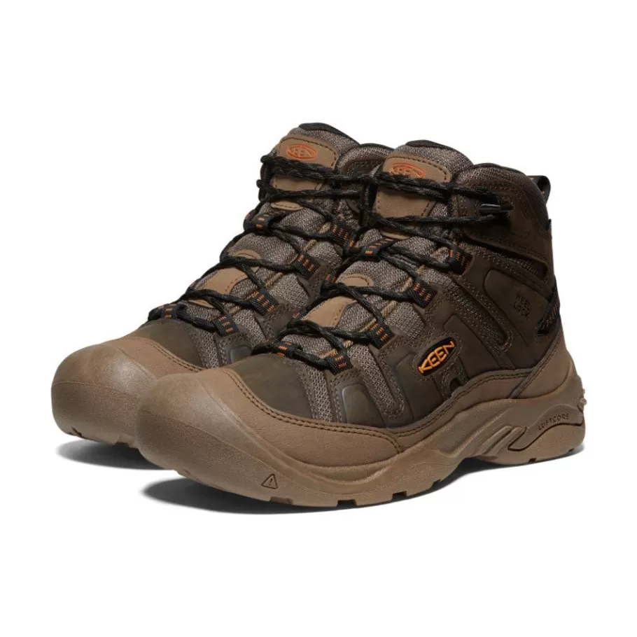 Men KEEN Boots-Men'S Circadia Waterproof Boot | Canteen/Curry