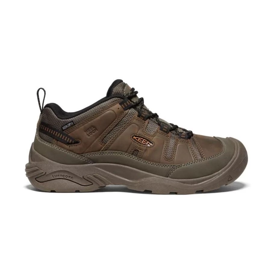 Men KEEN Shoes-Men'S Circadia Waterproof Shoe | Canteen/Curry