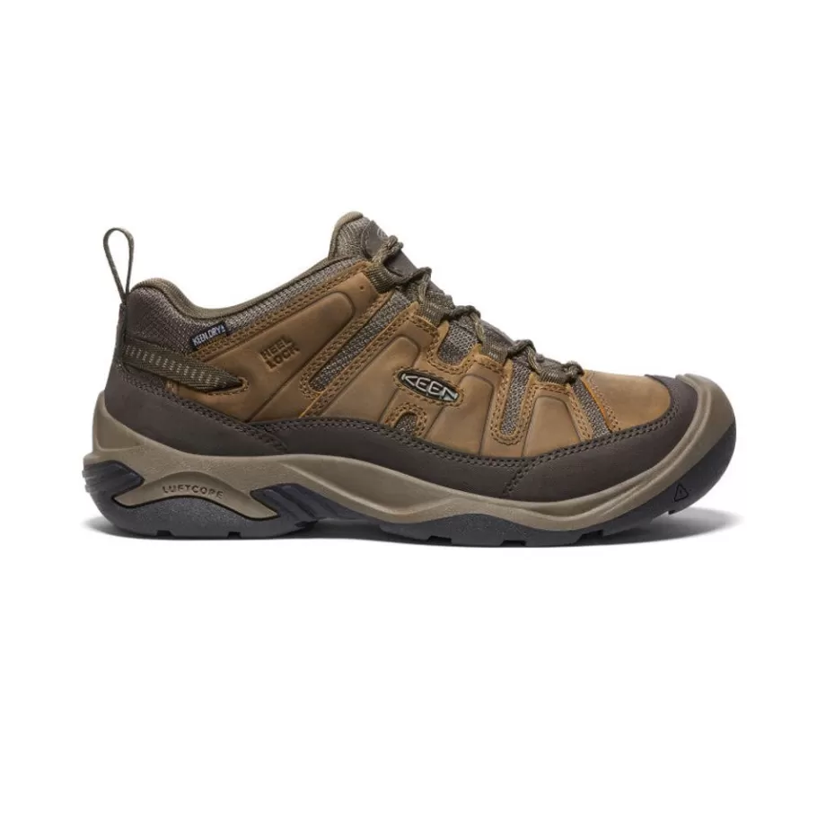 Men KEEN Shoes-Men'S Circadia Waterproof Shoe | Shitake/Brindle