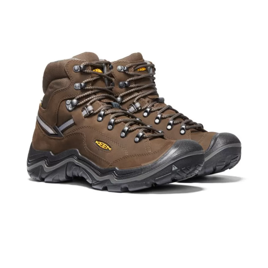 Men KEEN Boots-Men'S Durand Ii Waterproof Boot | Cascade Brown/Gargoyle