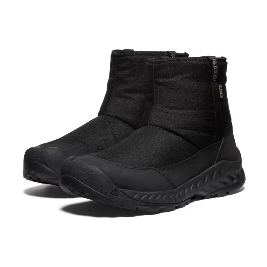 Men KEEN Boots-Men'S Hood Nxis Waterproof Winter Pull-On | Black/Black