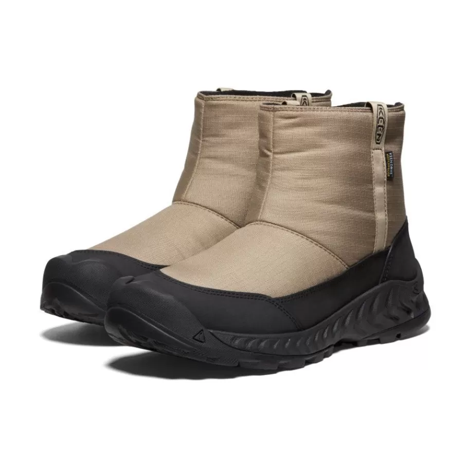 Men KEEN Boots-Men'S Hood Nxis Waterproof Winter Pull-On | Brindle/Black