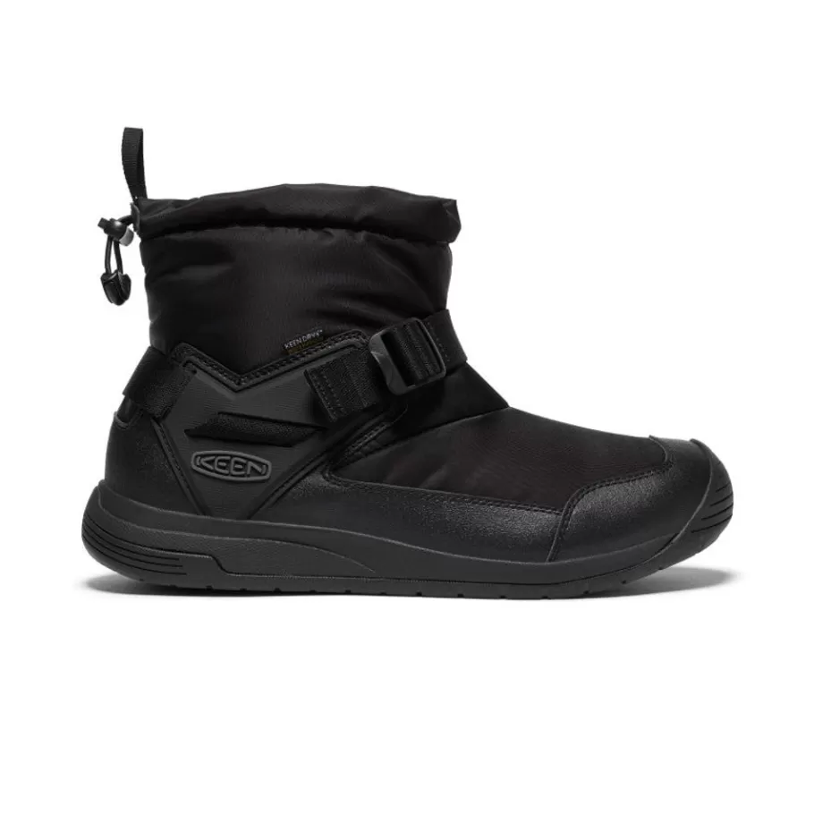 Men KEEN Boots-Men'S Hoodromeo Waterproof Slip-On Boot | Black/Black