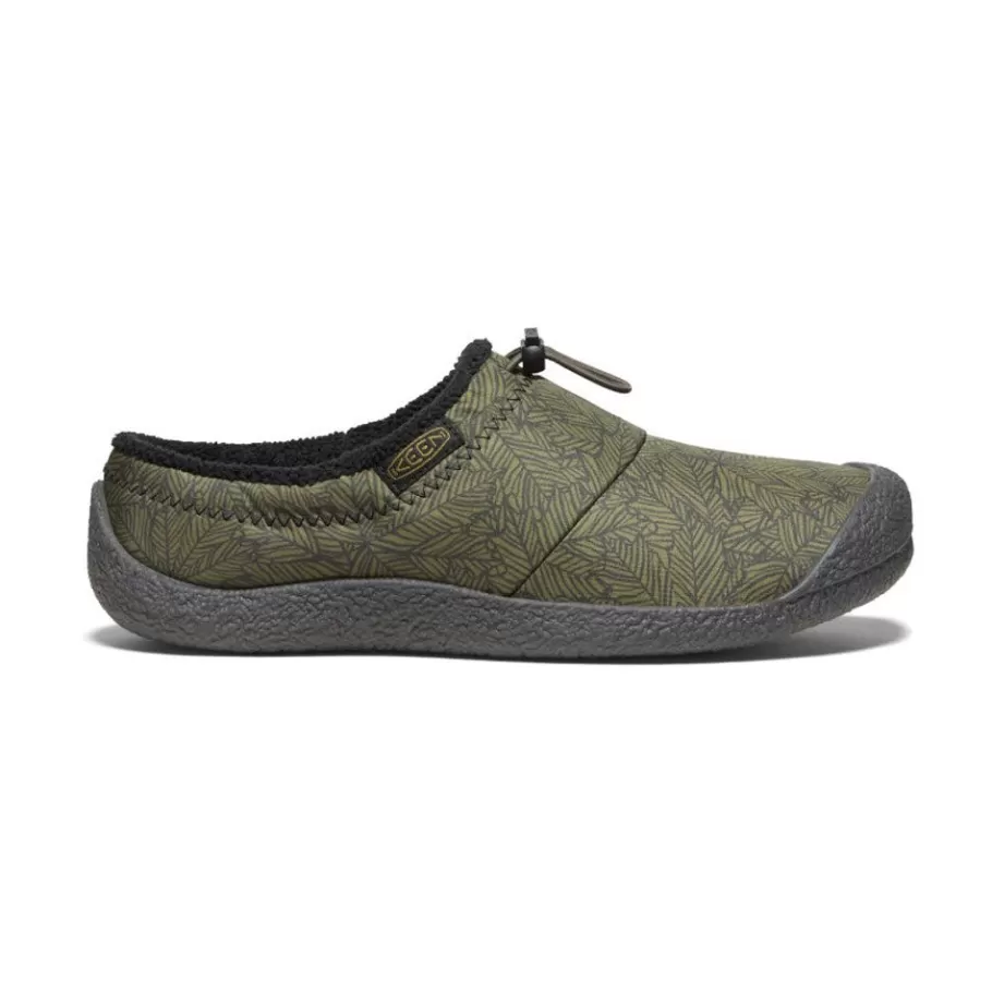 Men KEEN Slip-Ons-Men'S Howser Iii Slide | Olive Drab Leaf