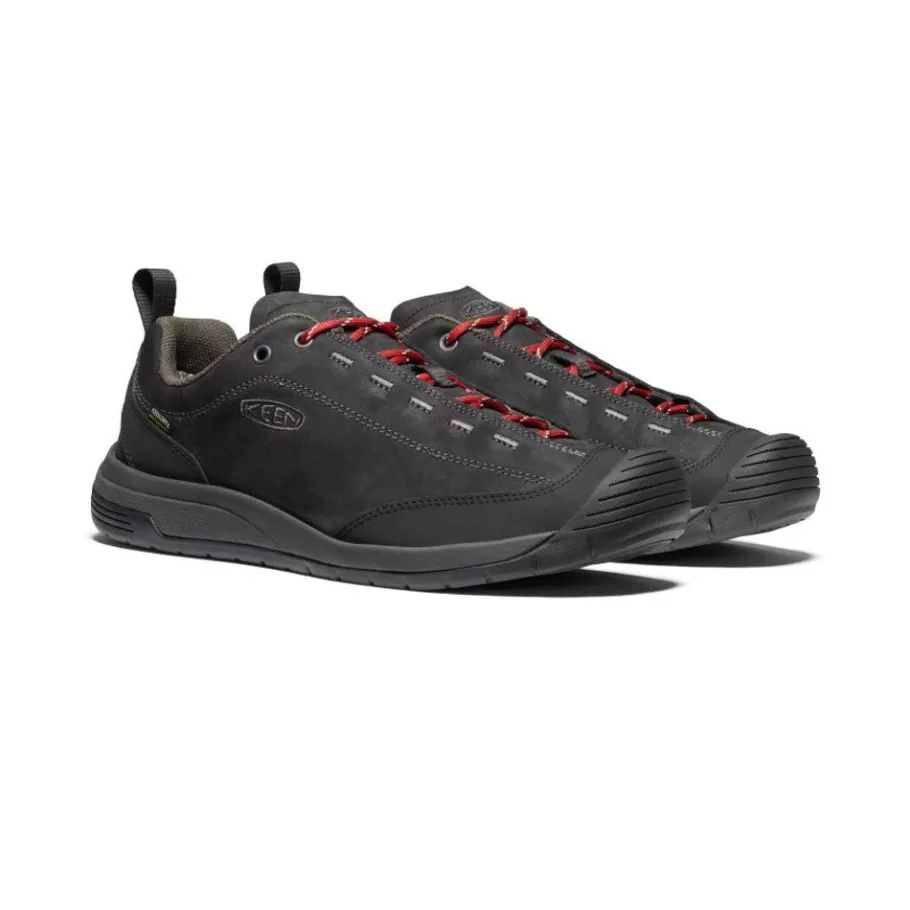 Men KEEN Shoes-Men'S Jasper Ii Waterproof Shoe | Black/Raven