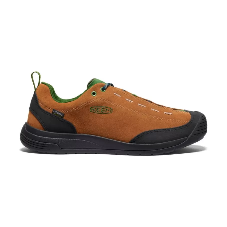 Men KEEN Shoes-Men'S Jasper Ii Waterproof Shoe | Maple/Forest Elf