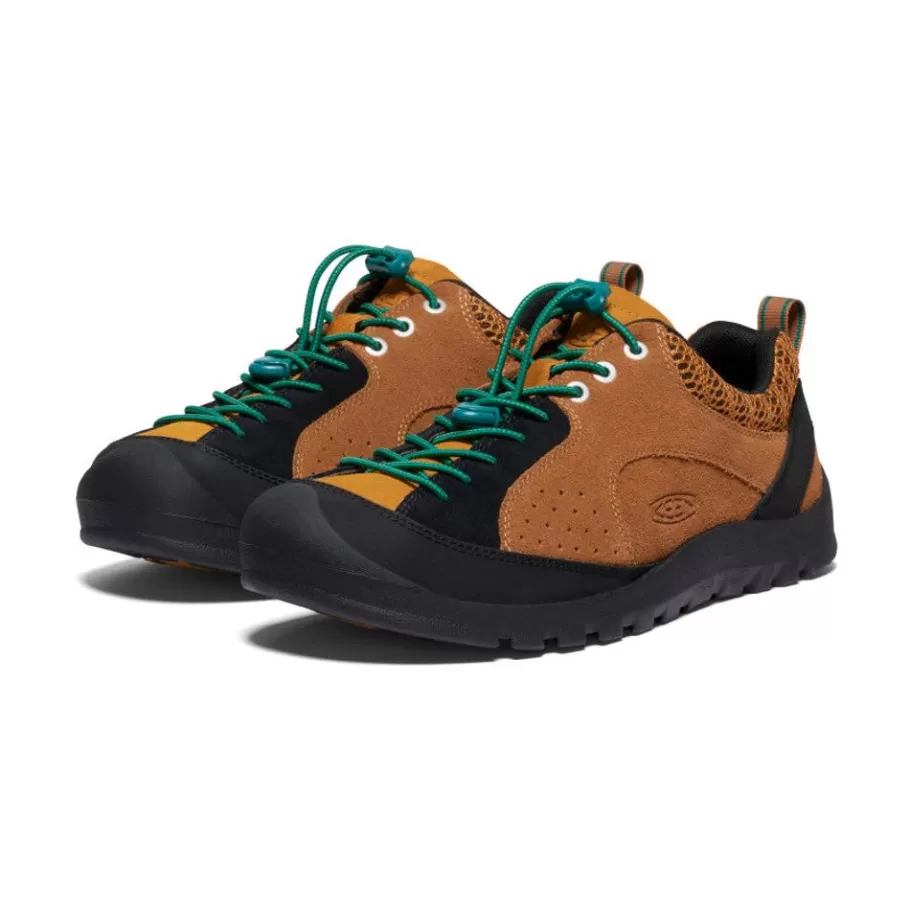 Men KEEN Shoes-Men'S Jasper Rocks Sneaker | Maple/Jolly Green