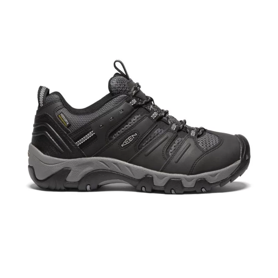 Men KEEN Shoes-Men'S Koven Waterproof Hiking Shoe | Black/Drizzle