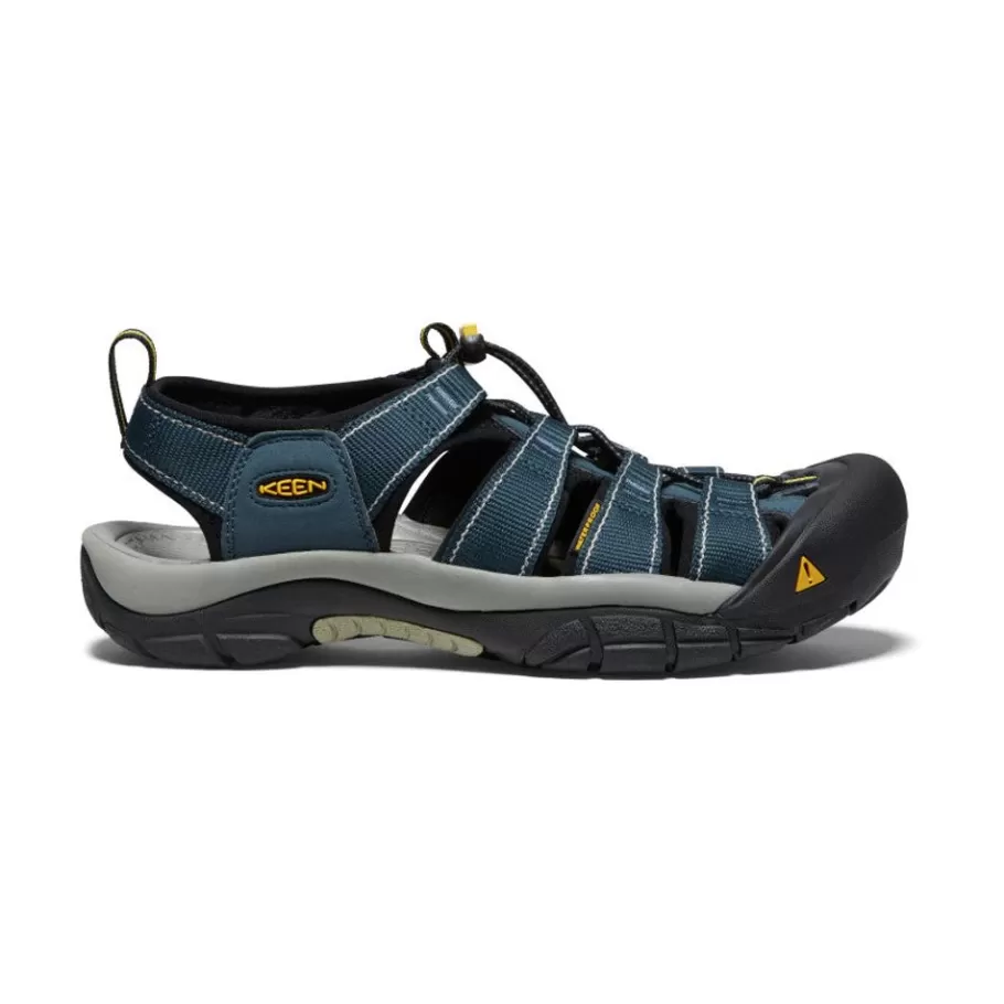 Men KEEN Sandals-Men'S Newport H2 | Navy/Medium Grey