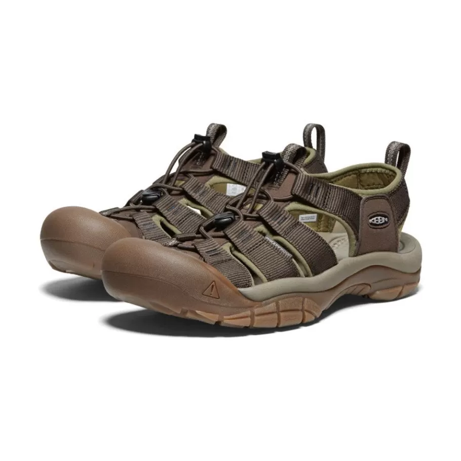 Men KEEN Sandals-Men'S Newport H2 | Olive Drab/Canteen