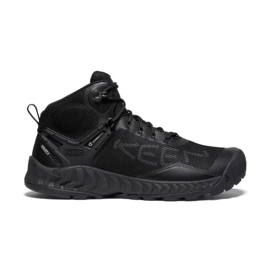 Men KEEN Boots-Men'S Nxis Evo Waterproof Boot | Triple Black