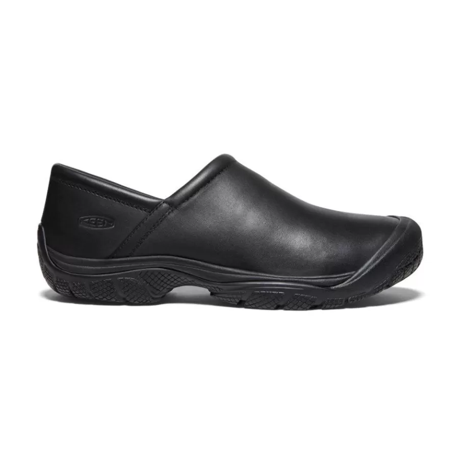 Men KEEN Work Boots & Shoes-Men'S Ptc Slip-On Ii | Black