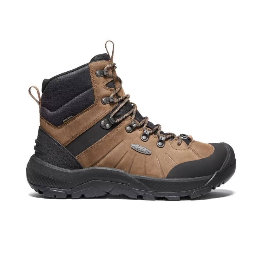 Men KEEN Boots-Men'S Revel Iv Polar Waterproof Boot | Dark Earth/Caramel Cafe