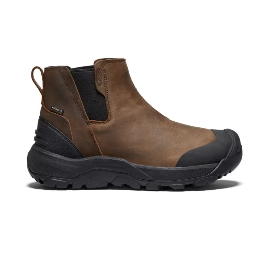 Men KEEN Boots-Men'S Revel Iv Waterproof Chelsea | Canteen/Black