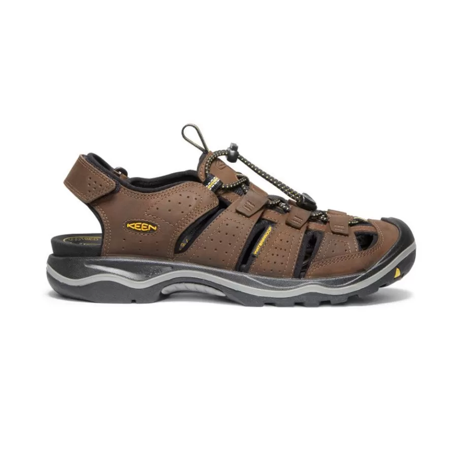 Men KEEN Sandals-Men'S Rialto | Bison/Black