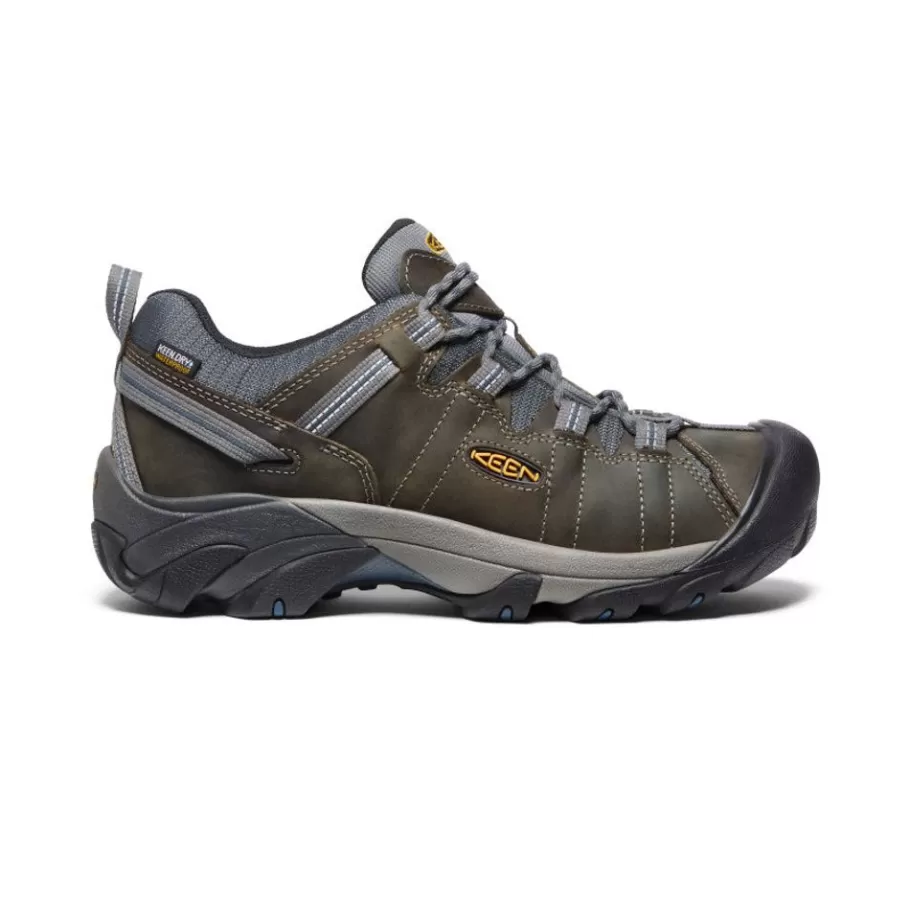 Men KEEN Shoes-Men'S Targhee Ii Waterproof | Gargoyle/Midnight Navy