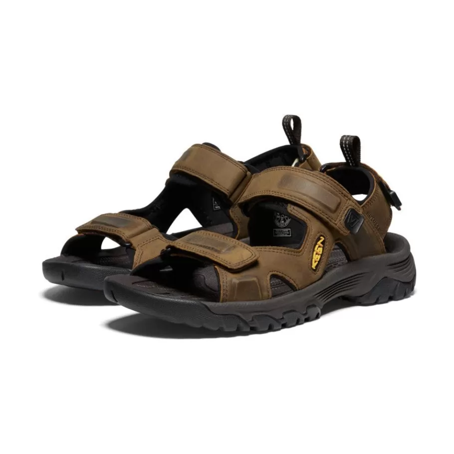 Men KEEN Sandals-Men'S Targhee Iii Open Toe Sandal | Bison/Mulch