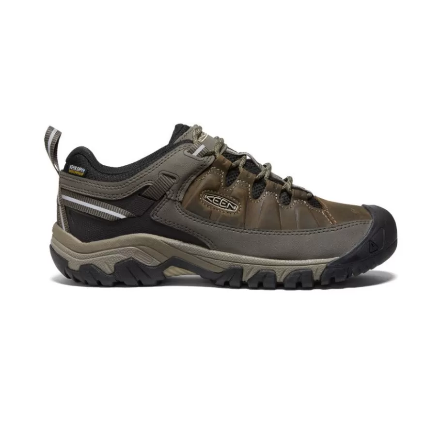 Men KEEN Shoes-Men'S Targhee Iii Waterproof | Bungee Cord/Black