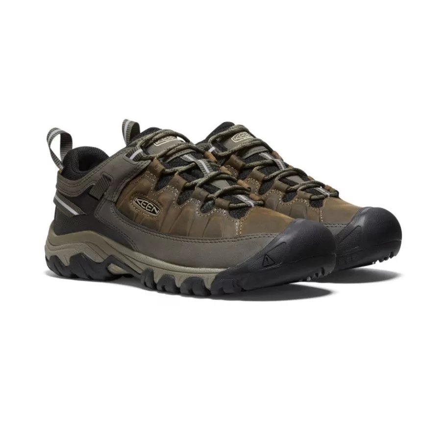 Men KEEN Shoes-Men'S Targhee Iii Waterproof | Bungee Cord/Black