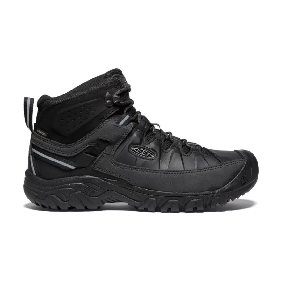 Men KEEN Boots-Men'S Targhee Iii Waterproof Mid | Triple Black