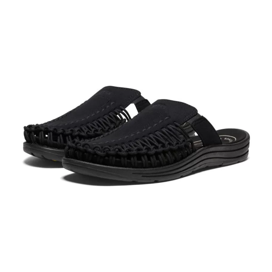 Men KEEN Slip-Ons-Men'S Uneek Ii Slide | Black/Black