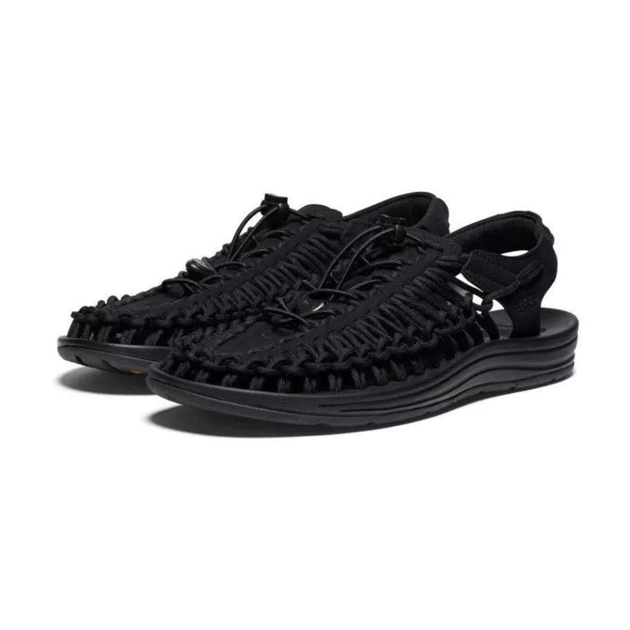 Men KEEN Sandals-Men'S Uneek Sneaker | Black/Black