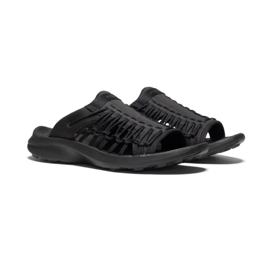 Men KEEN Slip-Ons-Men'S Uneek Snk Slide | Black/Black