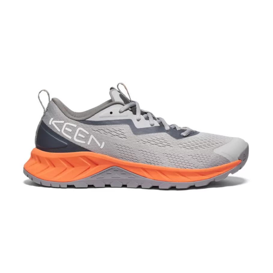 Men KEEN Shoes-Men'S Versacore Speed Shoe | Alloy/Scarlet Ibis