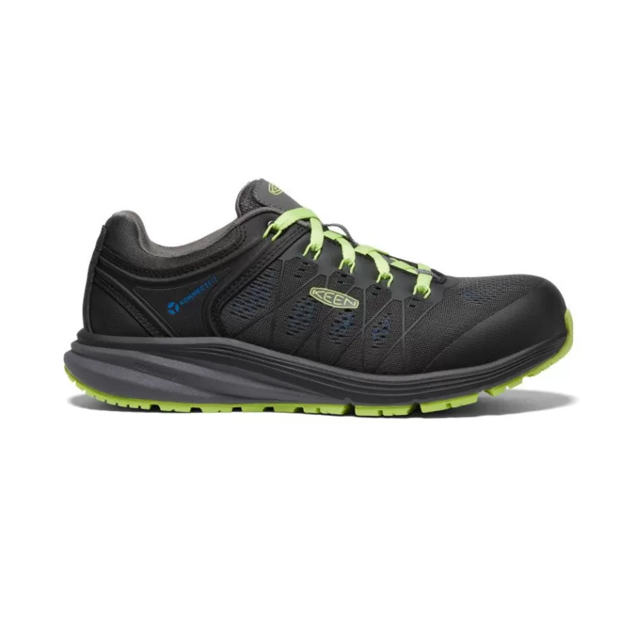 Men KEEN Work Boots & Shoes-Men'S Vista Energy (Carbon-Fiber Toe) | Magnet/Green Glow